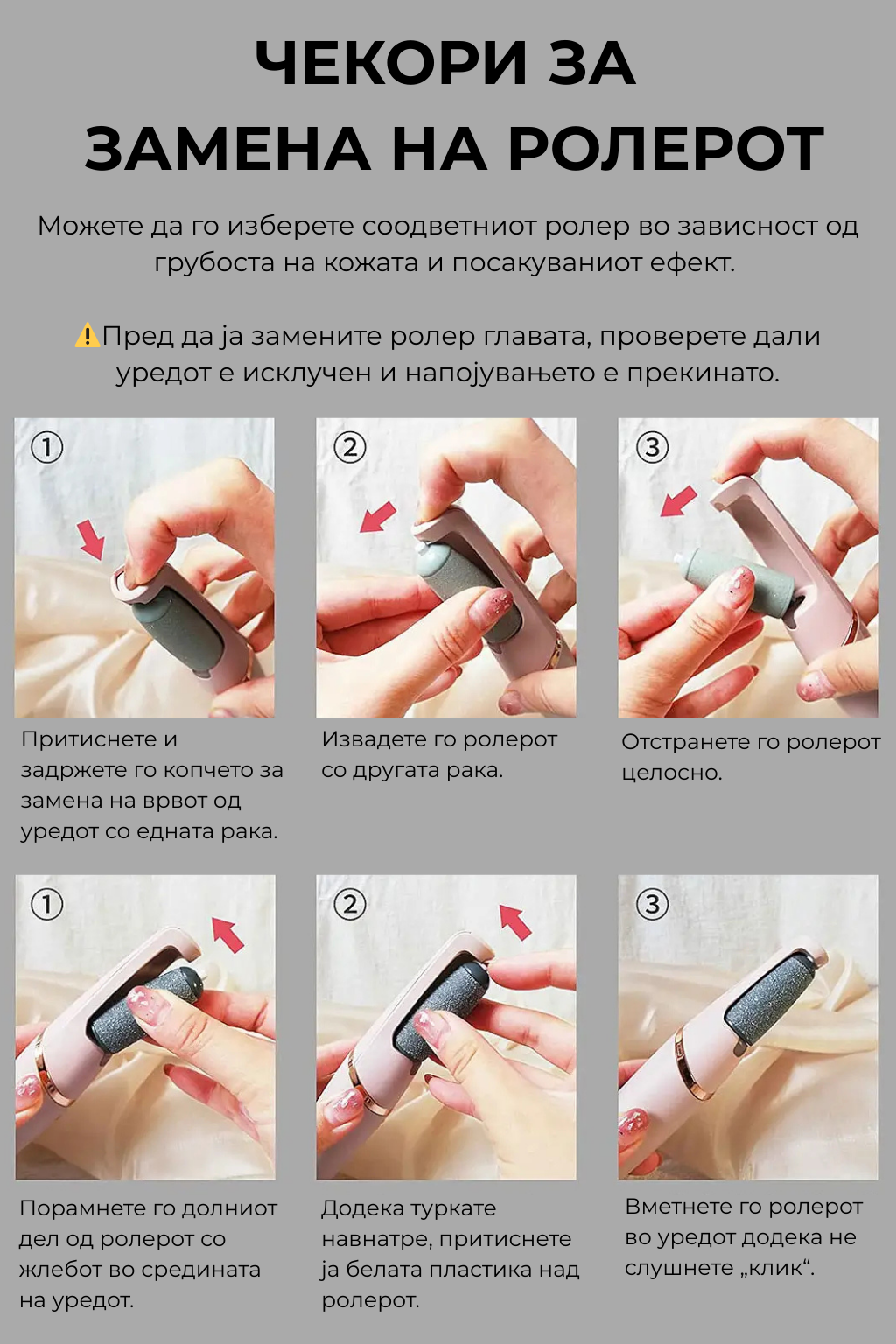 WEIMEI™ Електрична Турпија за Пети