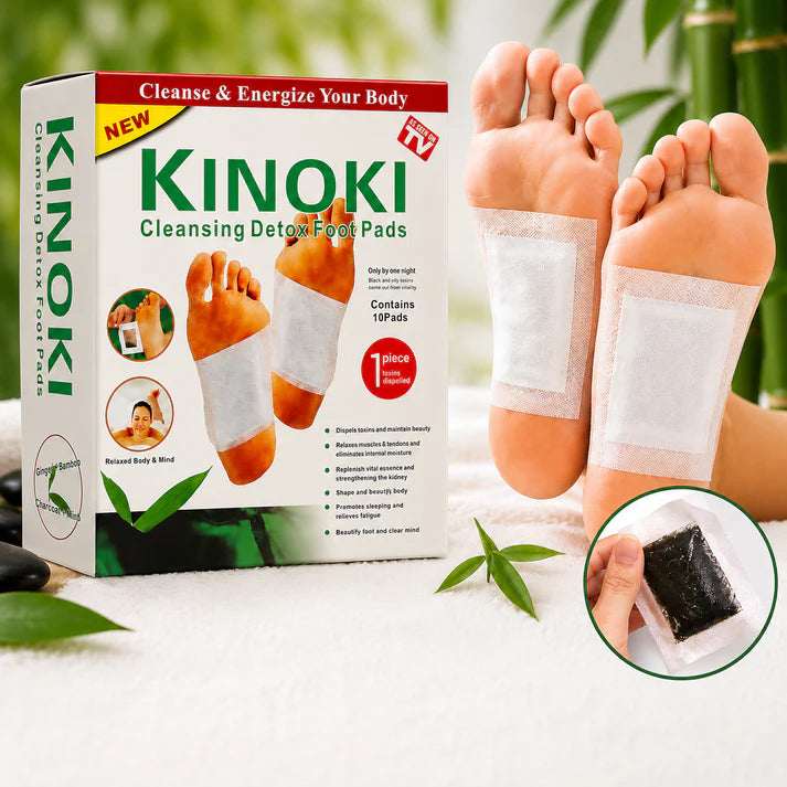 KINOKI flasteri za stopala za opuštanje i osveženje (10 komada)