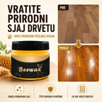 BEEWAX™ - cera de abeja natural para la protección de superficies de madera