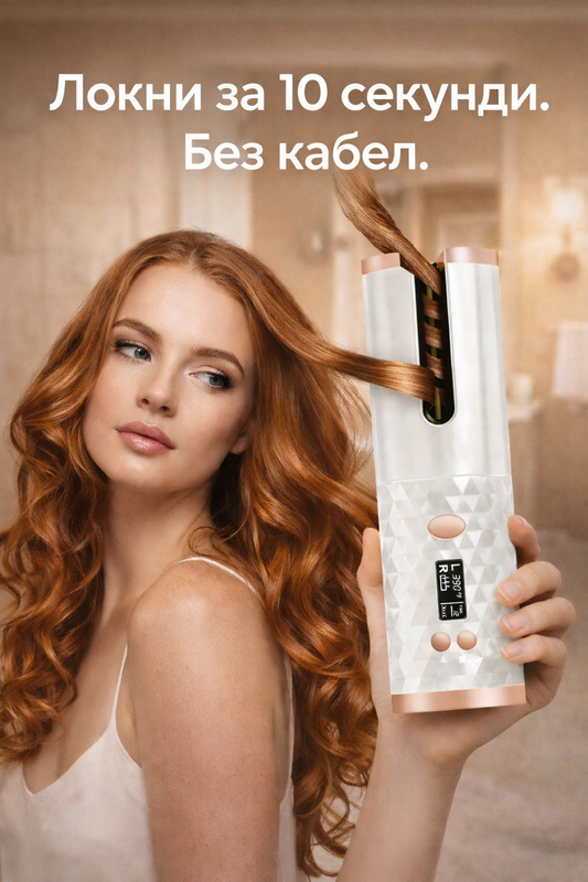 InstantCurl™ - Пренослив безжичен виткач за локни