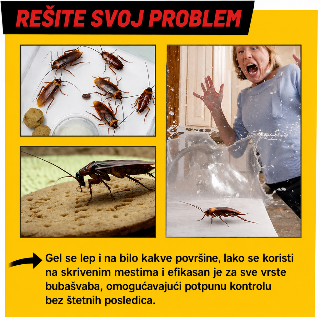 Roach Doctor™ - Gel para cucarachas