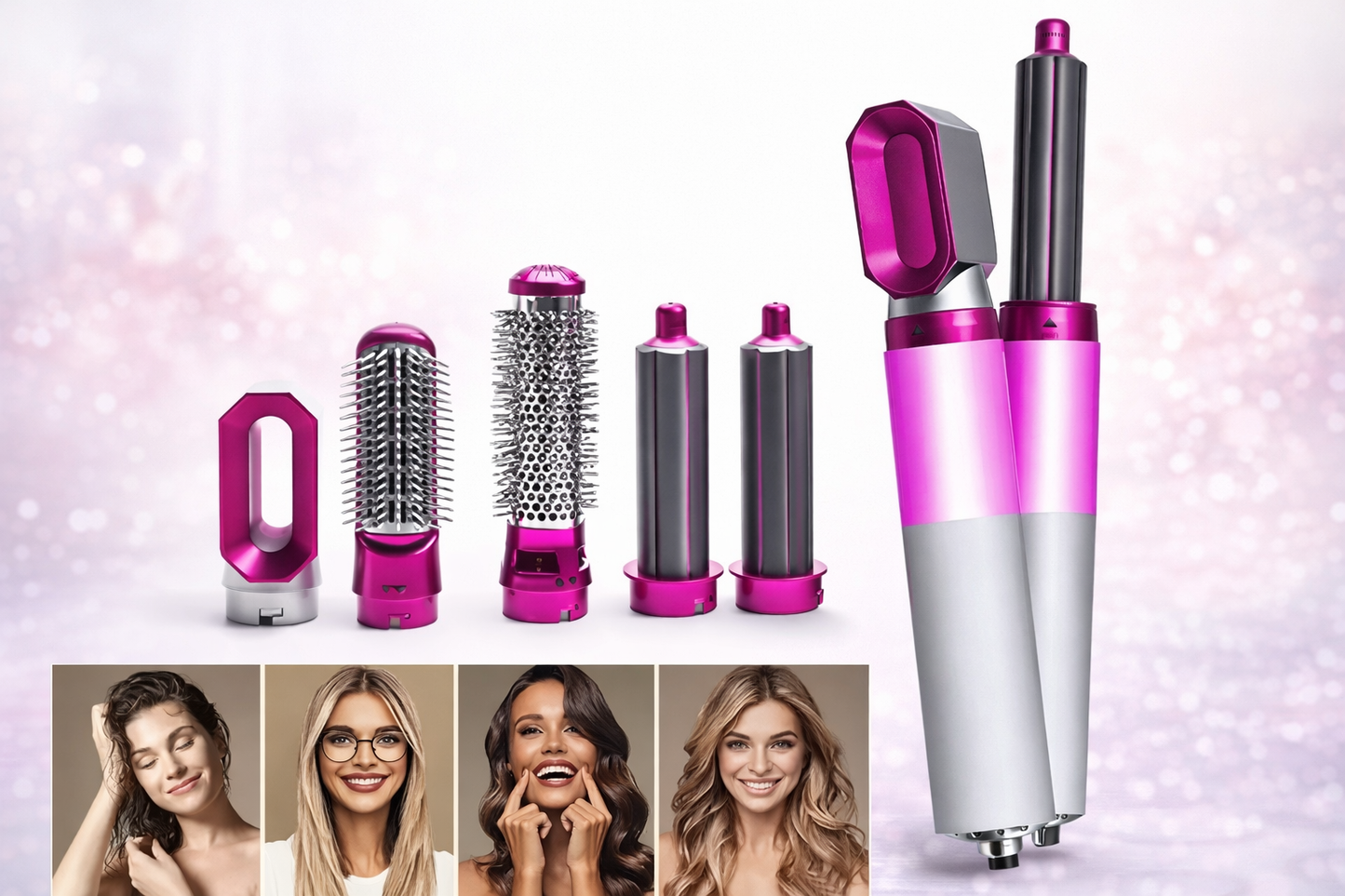 5-во-1 Професионална Четка за Коса