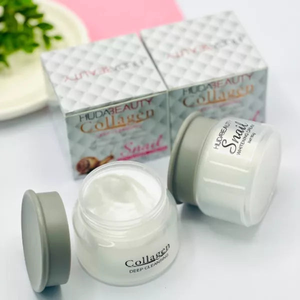 Crema nutritiva de caracol con colágeno