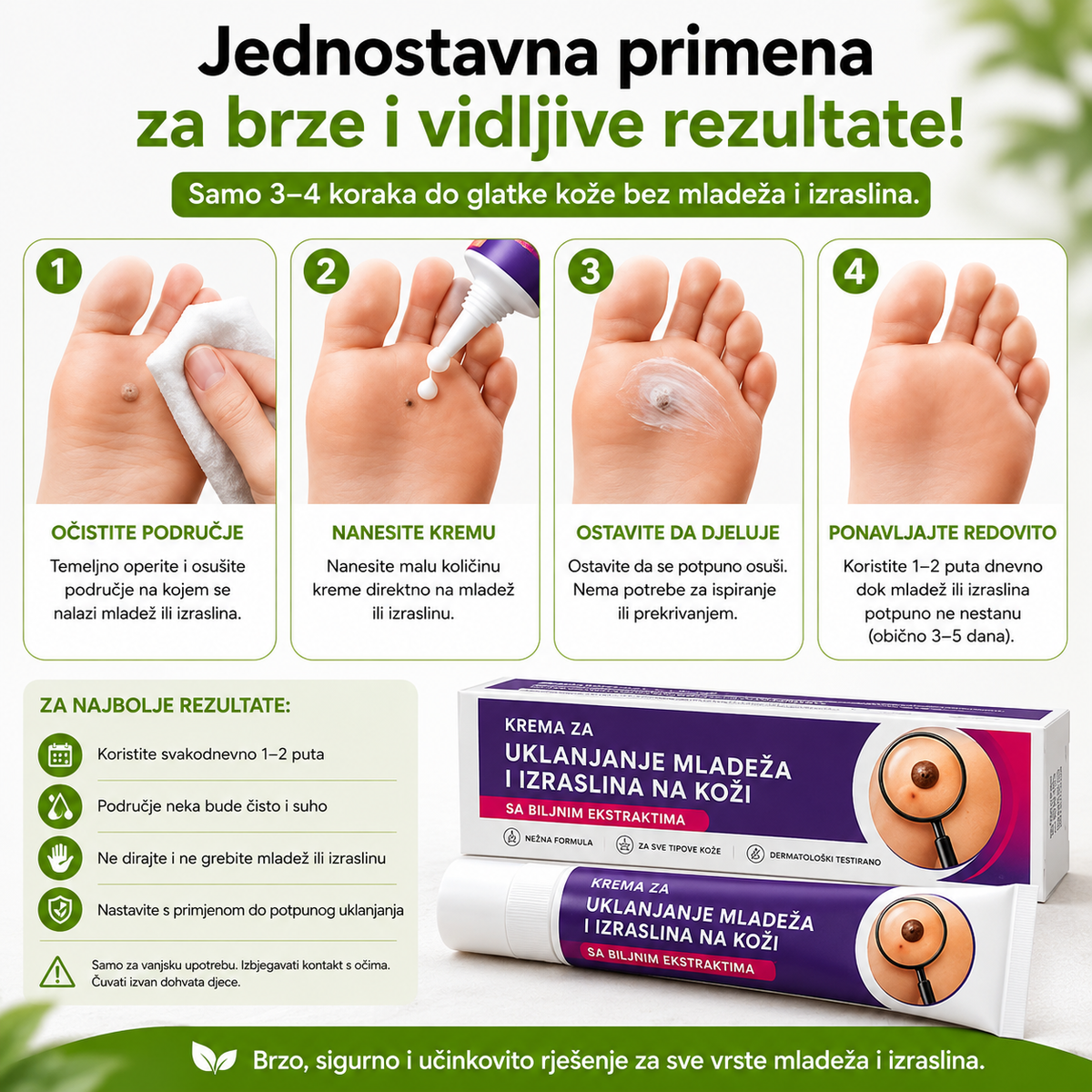 EELHOE Crema para eliminar lunares