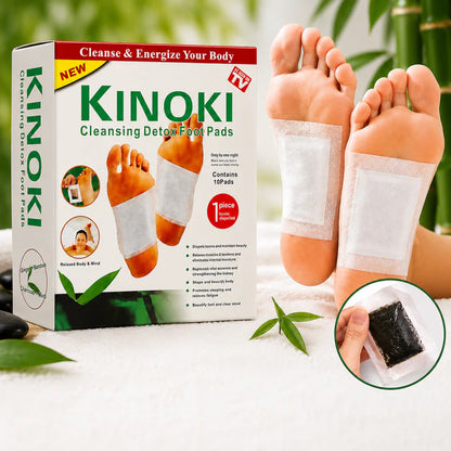 KINOKI flasteri za stopala za opuštanje i osveženje (10 komada)