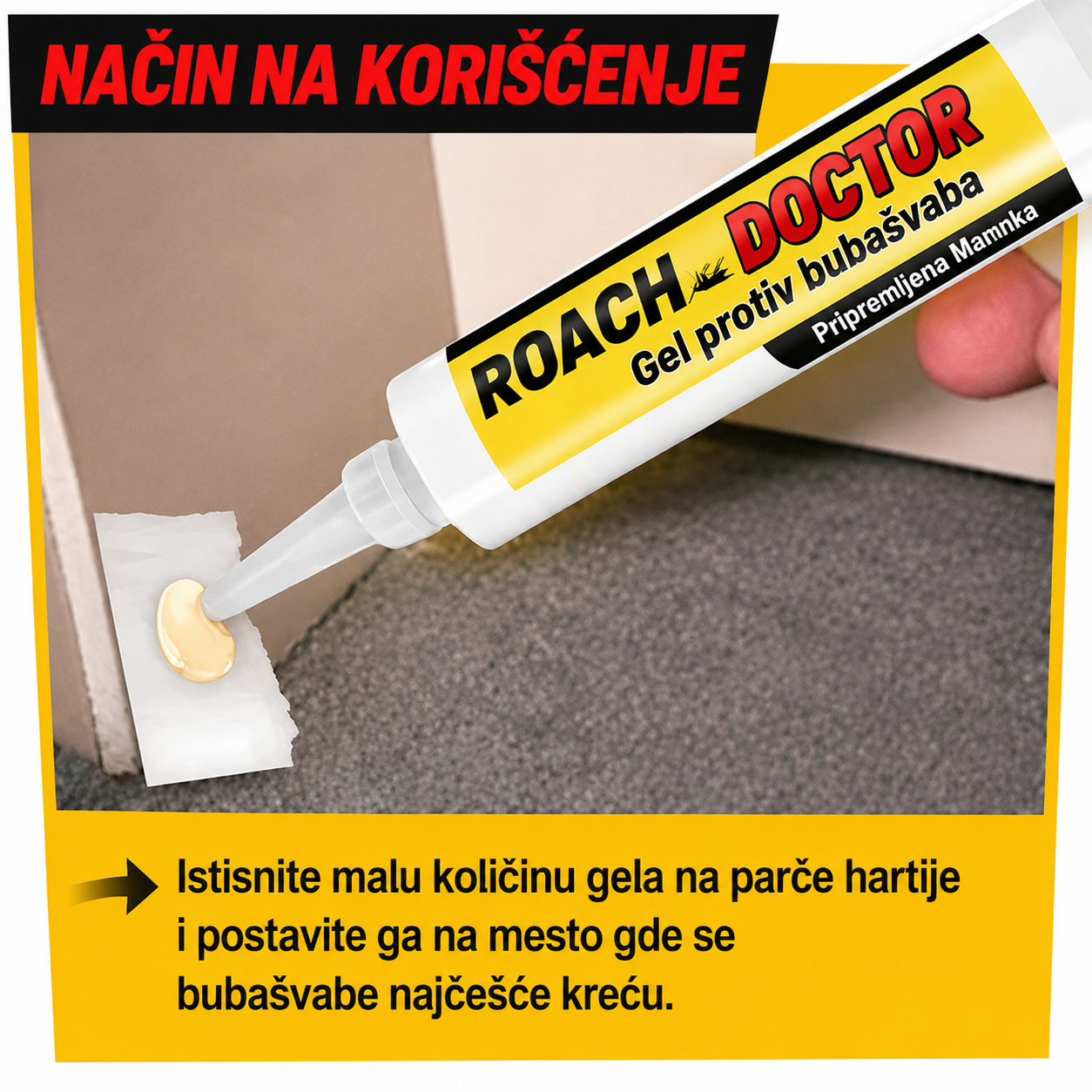 Roach Doctor™ - Gel protiv bubašvaba