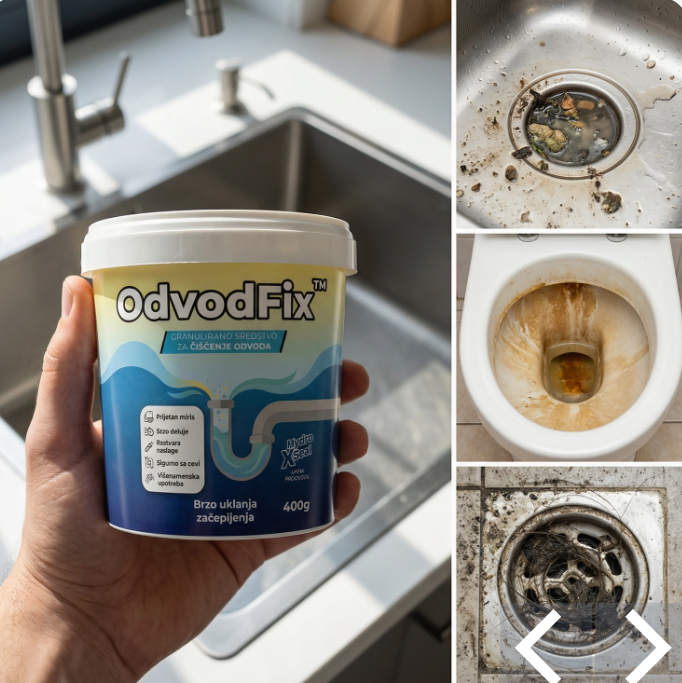 OdvodFix™ – La potente solución para desatascar desagües